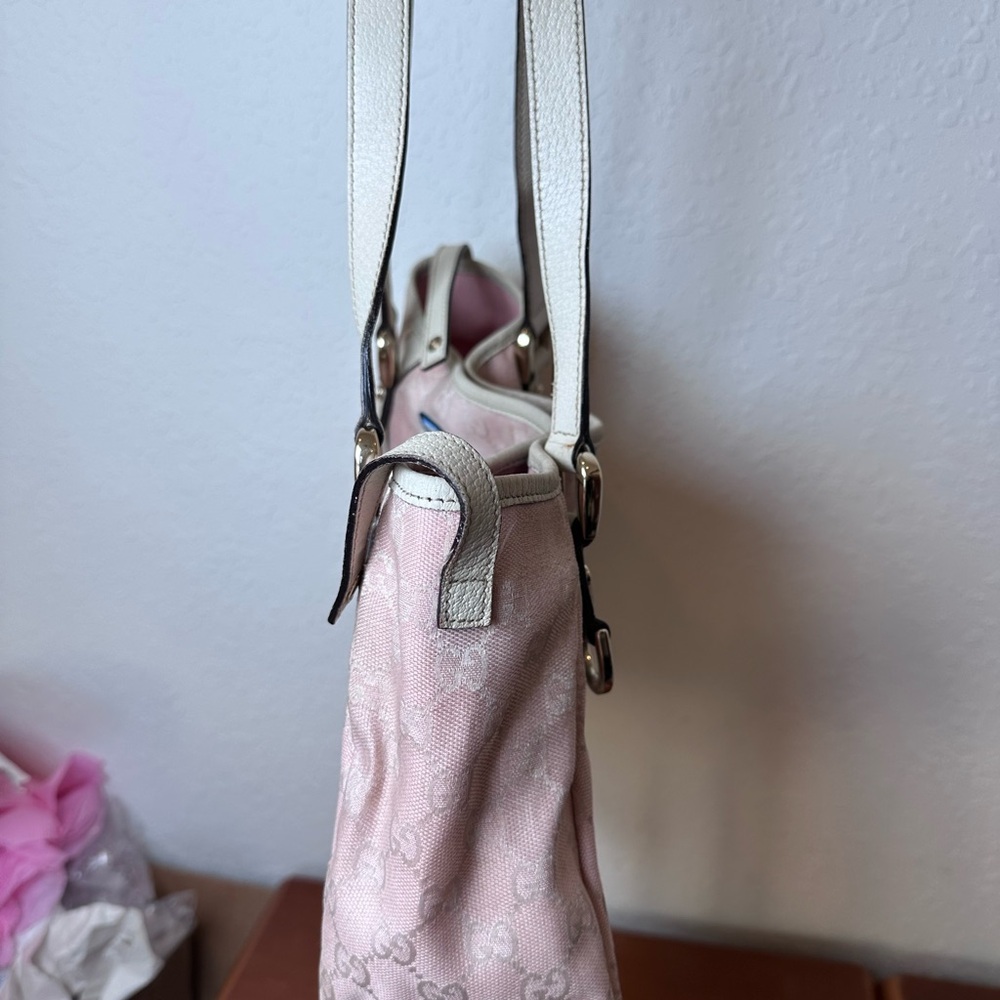 Abbey cloth handbag Very good condition Pink, Cloth - Picture 5 of 9